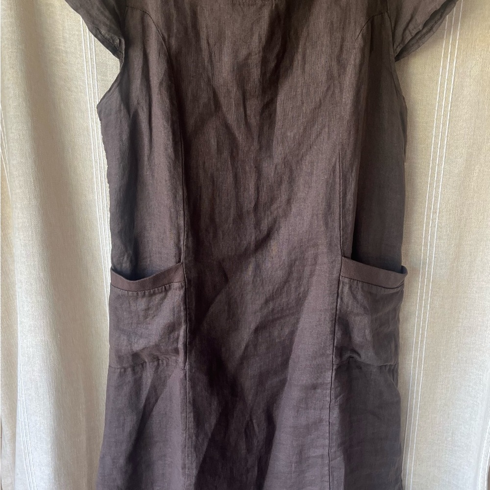 Elegant Brown Mini Dress